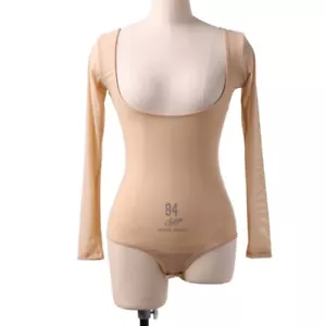 RÄUMUNGVERKAUF C991 Belly Dance Bauchtanz Body Oberteil Body Hautfarbe - Bild 1 von 4