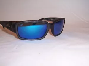 NEW COSTA DEL MAR SUNGLASSES CABALLITO TIGER SHARK/BLUE MIR 580G POLARIZED $259 - Picture 1 of 7