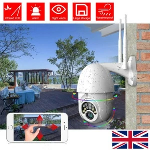 Outdoor CCTV Security Camera with Phone Alert Motion Sensor Notifications UK NEW - Picture 1 of 11
