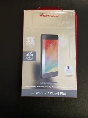 ZAGG InvisibleShield Glass+ Anti-Glare Screen Protector for iPhone 7 Plus/8 Plus - Image 1 of 2
