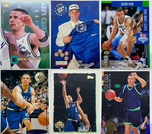 Jason Kidd 1994-95 (6) Card Rookie RC lot Skybox, Fleer, Topps + more! Mavericks - Picture 1 of 10