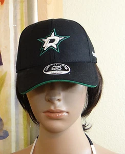 NWT REEBOK NHL Dallas Stars center ice black w green visor adjust. Cap,youth O/S - Picture 1 of 3