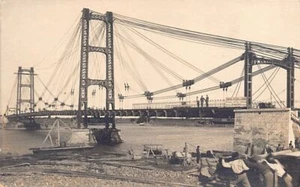Argentina - Puente Colgante de Santa Fe - FOTO POSTAL - Ed. Desconocido - Imagen 1 de 2