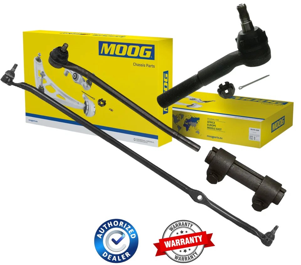 Kit de dirección MOOG ORIGINAL F100 F250 65-71 TRACCIÓN TRASERA enlace central varilla de amarre extremos mangas Foto 1 de 1