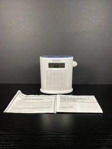 Sony 3 Band Radio Weather Shower Mate FM/AM ICF-S79W weiß getestet EG! - Bild 1 von 12