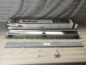 Neodrain ZA3-36-G03P 36” 36 Inch Linear shower drain Quadrato Grate - DUSTY - Picture 1 of 14