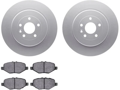 For 2013-2019 Ford Taurus Brake Pad and Rotor Kit Dynamic Friction 55786GGWD - Image 1 of 2
