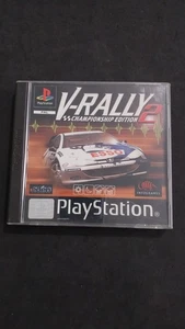 V RALLY 2 SONY PLAYSTATION 1 PS1 PAL MULTI ITA USATO COMPLETO - Imagen 1 de 6