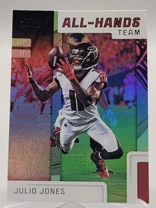 2019 SCORE JULIO JONES ALL-HANDS TEAM FOOTBALL CARD FALCONS NFL panini - Picture 1 of 2