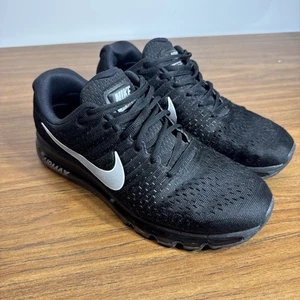 NIKE AIR MAX 2017 BLACK ANTHRACITE REFLECTIVE SILVER 3M 849559-001 SZ 10 - Picture 1 of 14