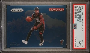 2022 Panini Prizm Monopoly Jimmy Butler Color Blast PSA 9 - Bild 1 von 3