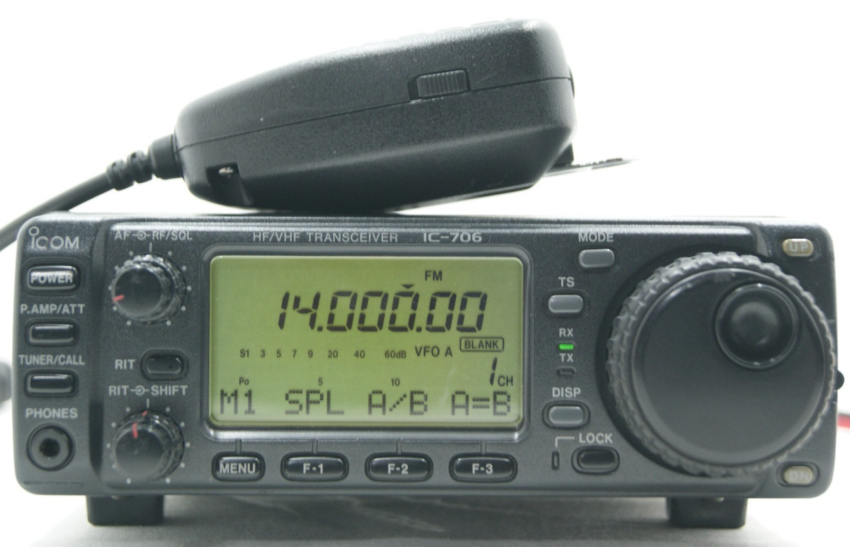 ICOM アイコム IC-706 トランシーバー　ジャンク Yahoo!オークション -「ic-706」(アマチュア無線) の落札相場