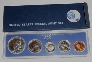 1967 UNITED STATES SPECIAL MINT SET BOX and RIGID SONICALLY SEALED HOLDER - PFL - Picture 1 of 8