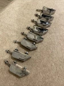 Vintage Remo Encore Power Snap Quick Release Chrome Lugs / Mounts x 8 - Picture 1 of 6