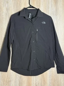 THE NORTH FACE Outdoor Trail Langarmshirt schwarz Perfomance belüftet Damen S - Bild 1 von 10