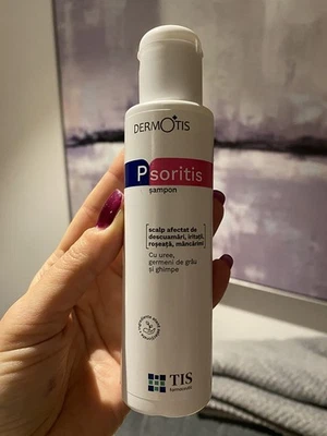 PsoriTIS 10% Urea Natural Shampoo - Moisturizing Relief for Itchy Scalp (120ml) - Image 1 of 3