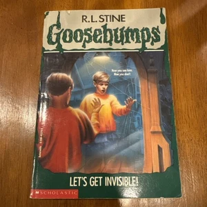 Goosebumps #6 Let's Get Invisible! Unnumbered True 1st print R.L. Stine 1993 - Picture 1 of 10