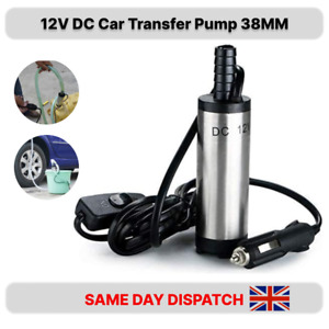 12V DC Diesel Fuel Water Oil Car Camping Fishing Submersible Transfer Pump 