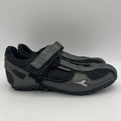 Diadora D-skin Technology Hombres 42/ EE. UU. 10 Zapatos de Ciclismo Tenis Gris Rojo Foto 1 de 4