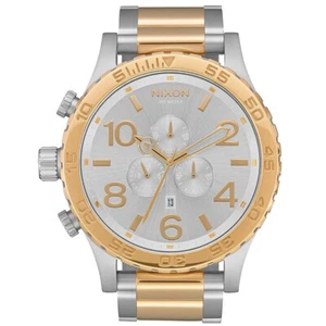 Brand New Watch A0831921 GOLD and SILVER A083-1921 51-30 CHRONO Genuine 5130 - Picture 1 of 5