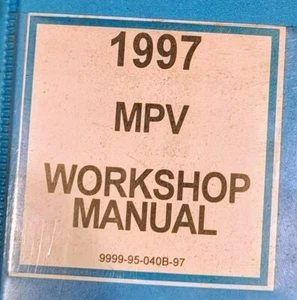 1997 Mazda MPV Service Repair Shop Workshop Manual - Picture 1 of 3