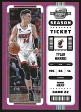 2022-23 Panini Contenders Optic Pink #29 Tyler Herro /75