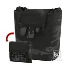 KRYDEX Drop Pouch Roll-up Recover Folding MOLLE Pouch Mag Recycling Black Camo