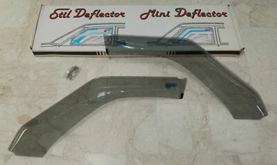 Coppia deflettori aria antiturbo fumè Fiat Uno 1° e 2° serie - 4 porte - Immagine 1 di 4