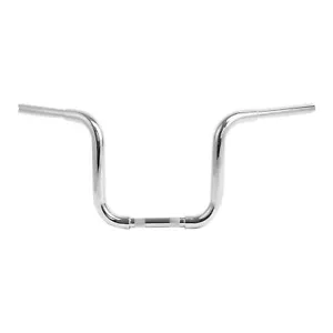 Chrome 10" Rise 1 1/4" Ape Hanger Bar Handlebar Fit For Harley Sportster XL 883 - Bild 1 von 6