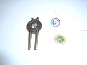 Vintage Golf Divto Tool & Ball Markers US Opne Ryder Cup Nissan Open Pebble ++ - Picture 1 of 3