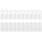  20 sztuk Biały plastikowy pręt ślepy Hak wymienny Pręt żaluzyjny Drążek uchylny