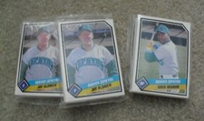 Lot of 3 1989 CMC Denver Zephyrs Minor League Team Sets Vaughn RC