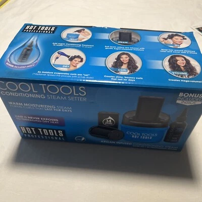 Hot Tool’s Cool Tools Conditioning Steam Setter, NIB - Image 1 of 4