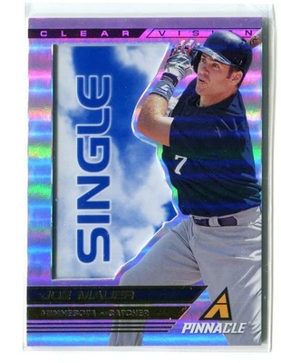 Pinnacle Joe Mauer Clear Vision Single CV6 2013 Twins Foto 1 de 2