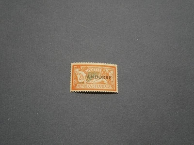 ANDORRE FRANCAIS TIMBRE N°19 NEUF**. COTE 57 EUROS - Imagen 1 de 2