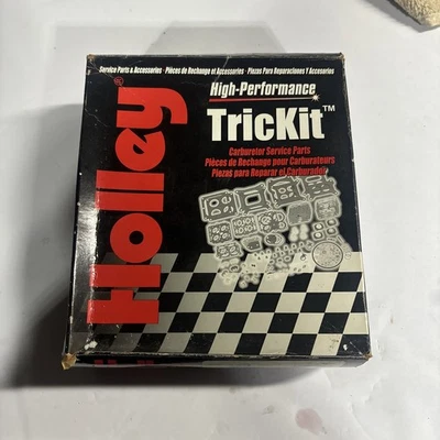 Kit de renovación Holley 37-119 TricKit - Kit de reconstrucción de carburador - 4160 aspiradora secundaria - NUEVO Foto 1 de 2