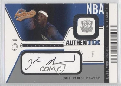 2003-04 Fleer Authentix регулярный сезон /225 Джош Ховард #AA-JH дебютант с автографом RC - Изображение 1 из 2