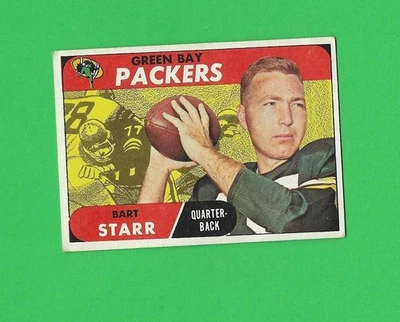 Topps Bart Starr #1 1968 excelente Foto 1 de 2