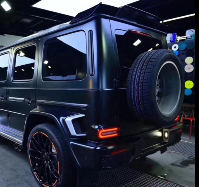 PARA MERCEDES BENZ W463A W464 G63 G550 ALERÓN TRASERO TECHO NUEVO ESTILO Foto 1 de 4