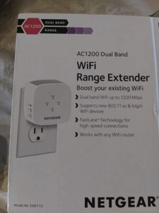 NETGEAR - EX6110 AC1200 WiFi Wall Plug Extender zasięgu Dual Band - Zdjęcie 1 z 4