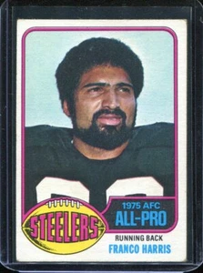 1976 Topps Football # 100 Franco Harris (EX) Excellent - Picture 1 of 2
