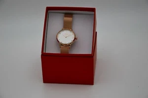 Damen Analog Quarz Armbanduhr mit Edelstahlarmband s.Oliver rose - BLITZVERSAND - Bild 1 von 2