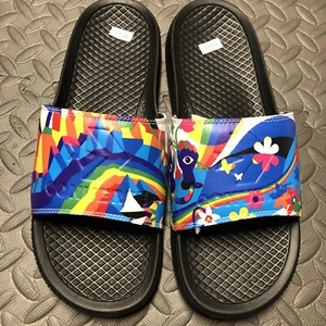 Converse All Star Pride Slide Men's 13Slip Italy Blue Black 170825C Women's 14 - Picture 1 of 12