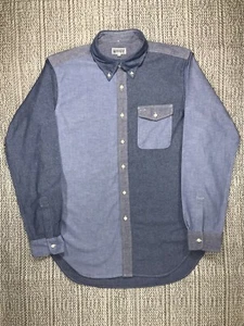 ENGINEERED GARMENTS Button Down Hemd, HERREN LARGE, Workaday Chambray, USA, Arbeit - Bild 1 von 7