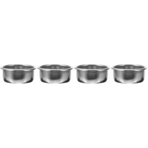 4 Stück professionelle Espresso-Filtertasse, Kaffeemaschine, Sieb, Tasse, - Bild 1 von 12