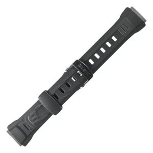 Bracelet en caoutchouc Casio authentique 10243173 18/23,5 mm - Picture 1 of 2