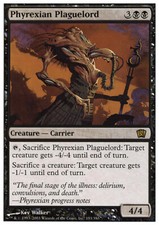 Magic the Gathering MTG Phyrexian Plaguelord (153) Eighth Edition   LP