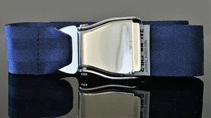 Traktionsgurt AS Aviation Gurtschnalle feinste Qualität Aviation Blue - Bild 1 von 10