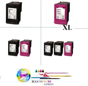 Cartouches d'encre compatibles HP302 HP 302 XL pour HP DeskJet 2100 Series 302xl - Photo 1/6