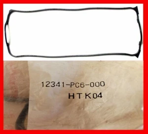 Genuine Honda Valve Cover Gasket For Cylinder Head Part # 12341-PC6-000 New OEM - Bild 1 von 1